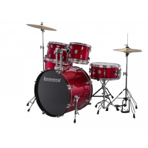 LUDWIG ACCENT RED